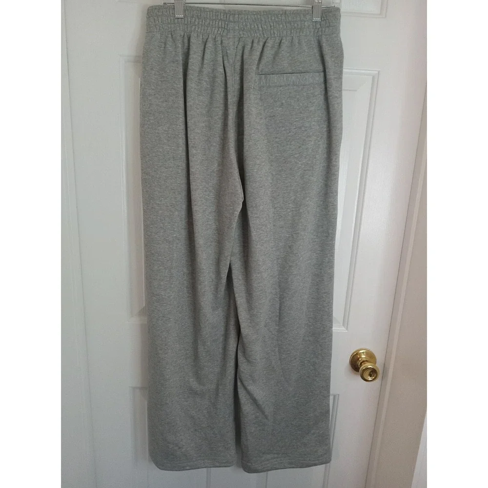 Jordan Pants Mens Med Grey  Charlotte Hornets Basketball Sweatpants Joggers Draw